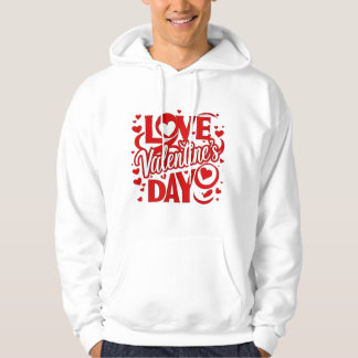Veste À Capuche Sweat-shirt à capuche pour la Saint-Valentin