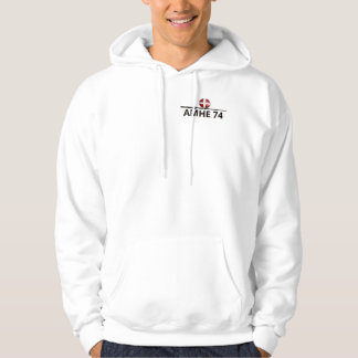 Veste À Capuche Sweat-shirt blanc AMHEdu74