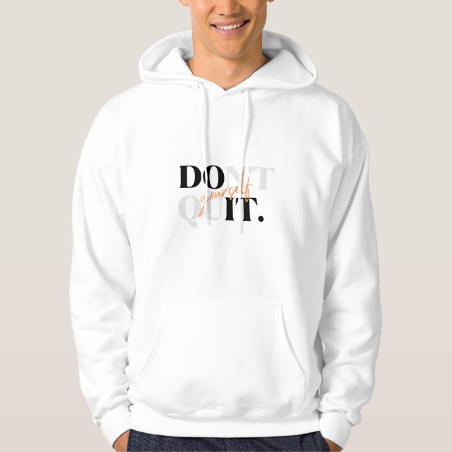 Veste À Capuche Sweat-shirt Inspirant (Devant)