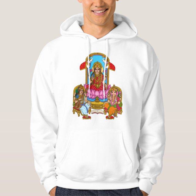 Veste À Capuche Sweat-shirt Lakshmi Ganesh (Devant)