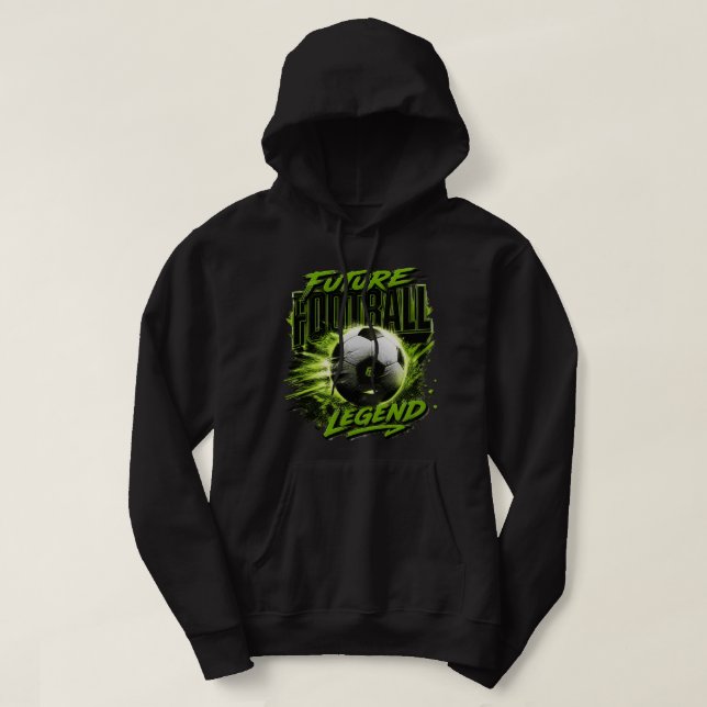 Veste À Capuche Sweat-shirt Légende Future du Football (Design devant)