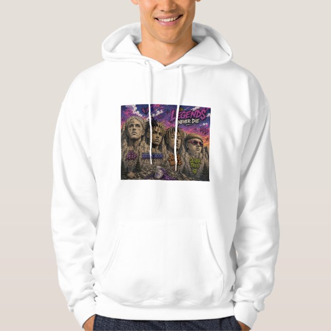 Veste À Capuche Sweat-shirt Legends Never Die (Devant)