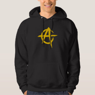 Veste À Capuche Sweat-shirt Logo Anarchiste - Capitaliste - MH1