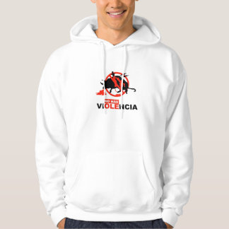 VESTE À CAPUCHE SWEAT-SHIRT NON DAVANTAGE DE VIOLENCE ANTITAURINOS
