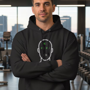Veste À Capuche Sweat-shirt Pensez Plus Parlez Moins