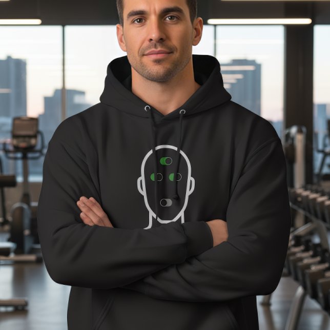 Veste À Capuche Sweat-shirt Pensez Plus Parlez Moins (Créateur téléchargé)