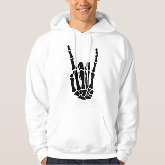 Veste À Capuche Sweat-shirt unisexe pour adultes avec main de sque