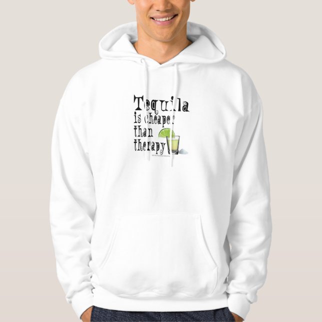 Veste À Capuche Sweats à capuchon - TEQUILA, MOINS CHER QUE LA THÉ (Devant)