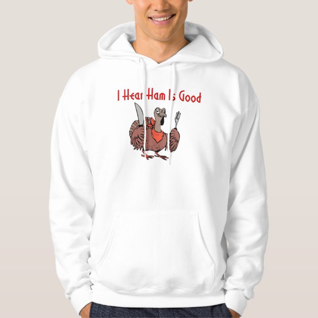 Veste À Capuche Sweatshirt à capuche de Thanksgiving pour hommes (Devant)