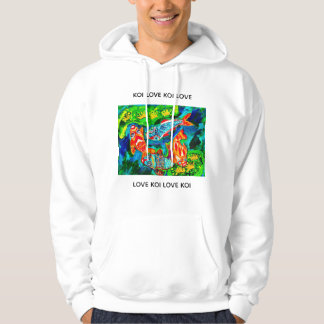 Veste À Capuche Sweatshirt à capuche Koi Love