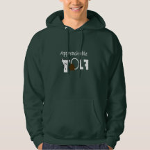 Sweatshirt à capuche Loup Accessible par JHT : Lou