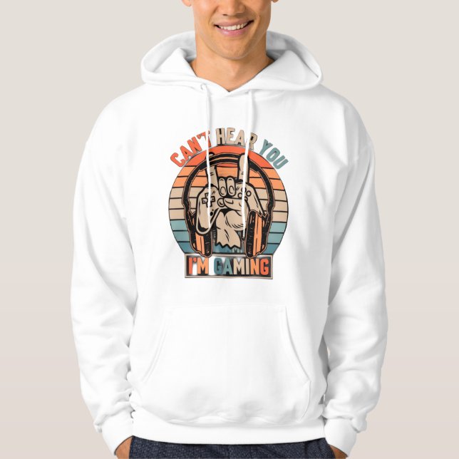 Veste À Capuche Sweatshirt à capuche personnalisé (Devant)