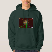 Sweatshirt à capuche Tournesol Numérique !