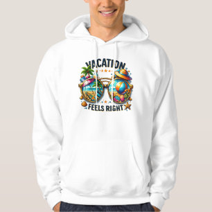 Veste À Capuche Sweatshirt à capuche Vacation Feels Right États-Un