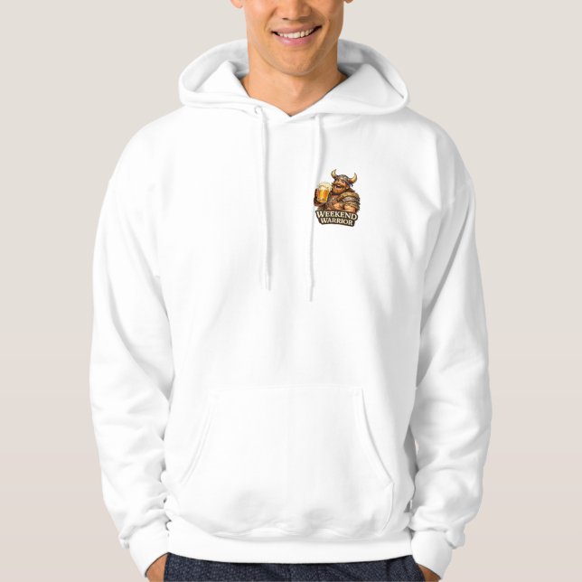 Veste À Capuche Sweatshirt à capuche Weekend Warrior Beer (Devant)
