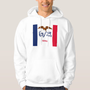 Veste À Capuche Sweatshirt à capuchon avec drapeau américain