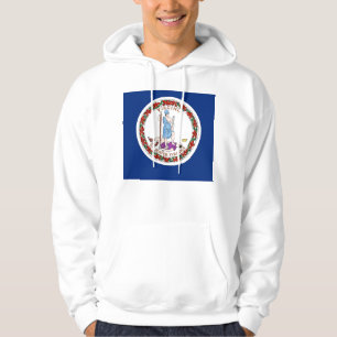 Veste À Capuche Sweatshirt à capuchon avec drapeau américain