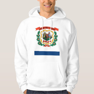 Veste À Capuche Sweatshirt à capuchon avec drapeau américain