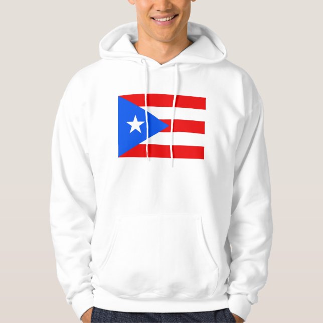 Veste À Capuche Sweatshirt à capuchon avec drapeau américain (Devant)
