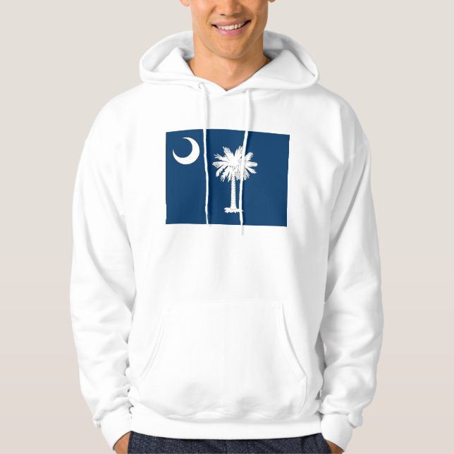 Veste À Capuche Sweatshirt à capuchon avec drapeau américain (Devant)