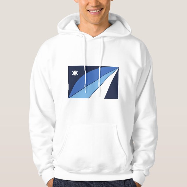 Veste À Capuche Sweatshirt à capuchon avec drapeau de Columbia, SC (Devant)