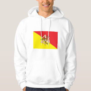 Veste À Capuche Sweatshirt à capuchon avec Drapeau de Florence, It