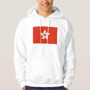 Veste À Capuche Sweatshirt à capuchon avec drapeau de Hong Kong, C