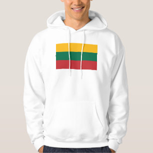 Veste À Capuche Sweatshirt à capuchon avec drapeau de Lituanie
