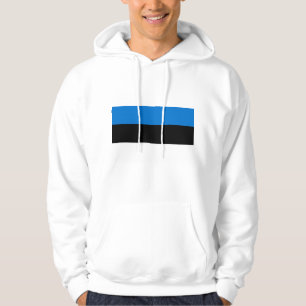 Veste À Capuche Sweatshirt à capuchon avec drapeau d'Estonie