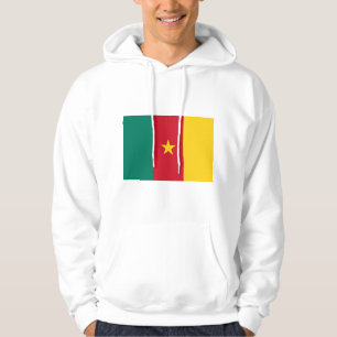 Veste À Capuche Sweatshirt à capuchon avec drapeau du Cameroun