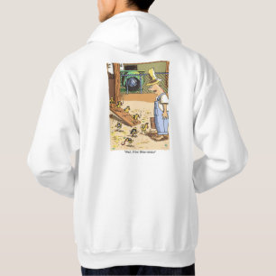 Veste À Capuche Sweatshirt à capuchon blanc à moto retour