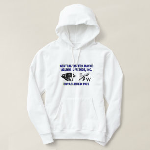 Veste À Capuche Sweatshirt à capuchon blanc Panther et EW
