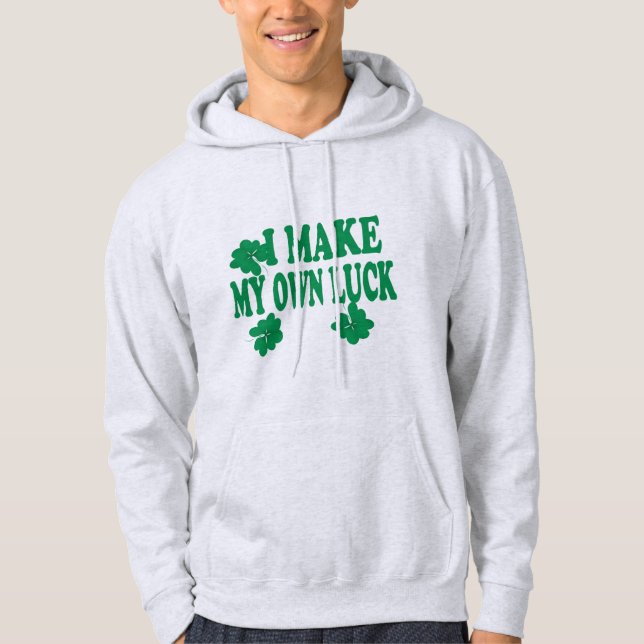 Veste À Capuche Sweatshirt à capuchon chanceux (Devant)