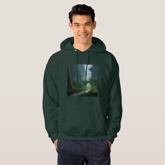 Veste À Capuche Sweatshirt à capuchon de base (Devant entier)