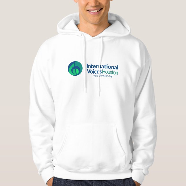 Veste À Capuche Sweatshirt à capuchon de base avec logo IVH (Devant)