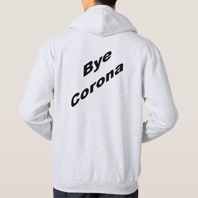 Veste À Capuche Sweatshirt à capuchon de base Cendres arrière Bye  (Dos)