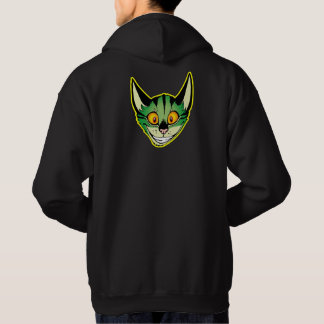 Veste À Capuche Sweatshirt à capuchon de chat de dessin fluorescen