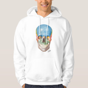 Veste À Capuche Sweatshirt à capuchon de crâne de Netter