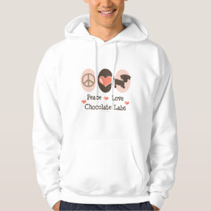 Veste À Capuche Sweatshirt à capuchon de laboratoires de chocolat