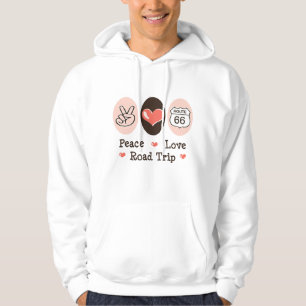 Veste À Capuche Sweatshirt à capuchon de l'itinéraire 66 de voyage