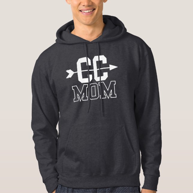 Veste À Capuche Sweatshirt à capuchon de maman de pays croisé (Devant)