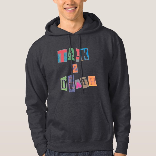 Veste À Capuche Sweatshirt à capuchon de rançon de Talk2Death (Devant)