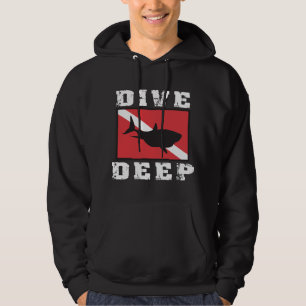 Veste À Capuche Sweatshirt à capuchon de requin de piqué de