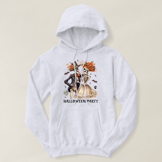 Veste À Capuche Sweatshirt à capuchon d'Halloween (Design devant)