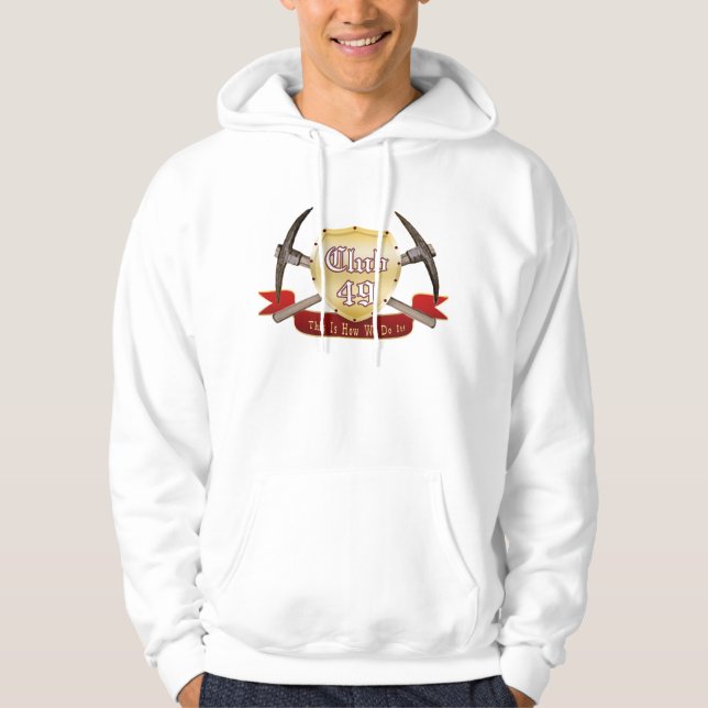 Veste À Capuche Sweatshirt à capuchon du club 49 (Devant)