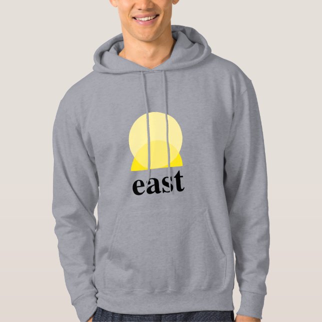 Veste À Capuche Sweatshirt à capuchon en gris (Devant)