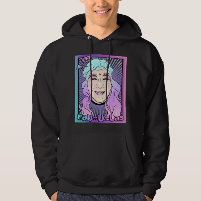 Veste À Capuche Sweatshirt à capuchon Fab-U-Las Men de Zer0 (Devant)