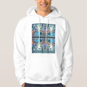 Veste À Capuche Sweatshirt à capuchon futuriste