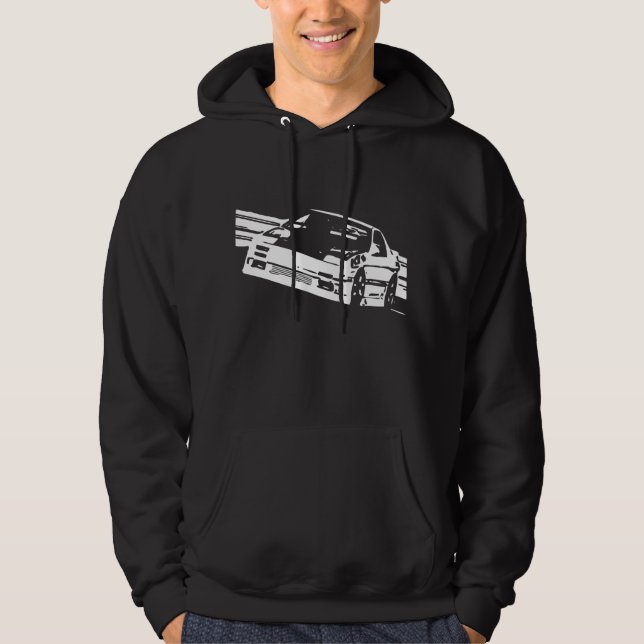 Veste À Capuche Sweatshirt à capuchon latéral de Mazda RX-7 FC3S (Devant)