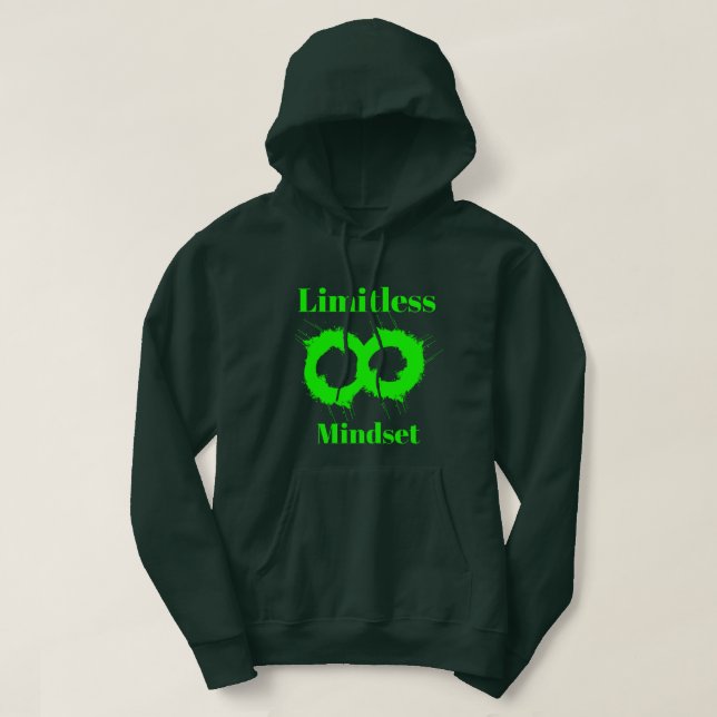 Veste À Capuche Sweatshirt à Mentalité Illimitée (Design devant)